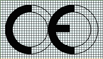 CE marking (CE Mark) logo